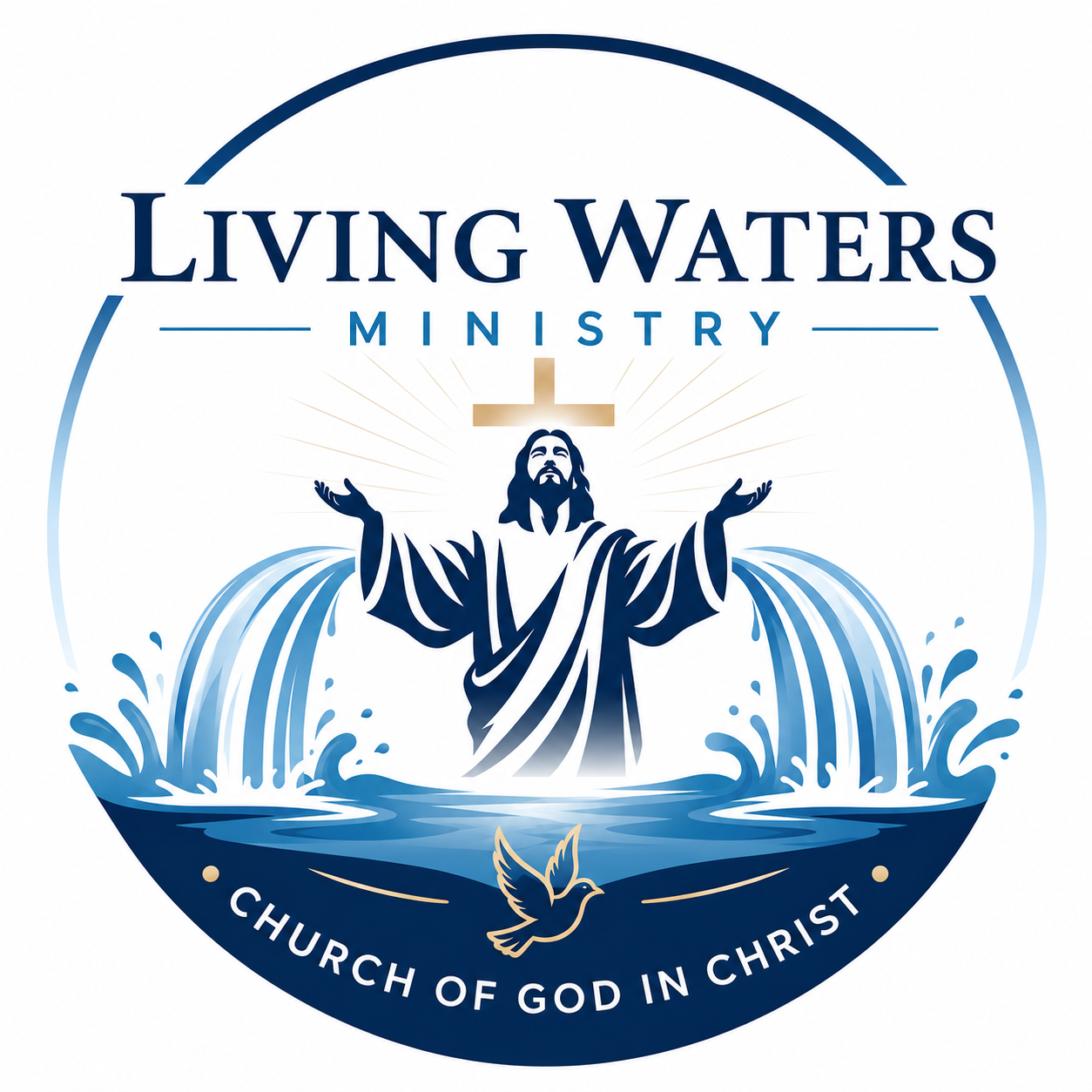 Living Waters Ministry Church of God in Christ logo